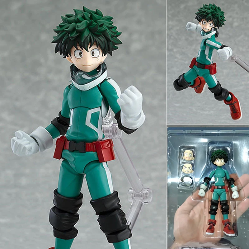 Figma 323 персонаж из мультфильма «Мой герой» мидория изуку фигурка коллекционная игрушка кукла подарок на Рождество и день рождения