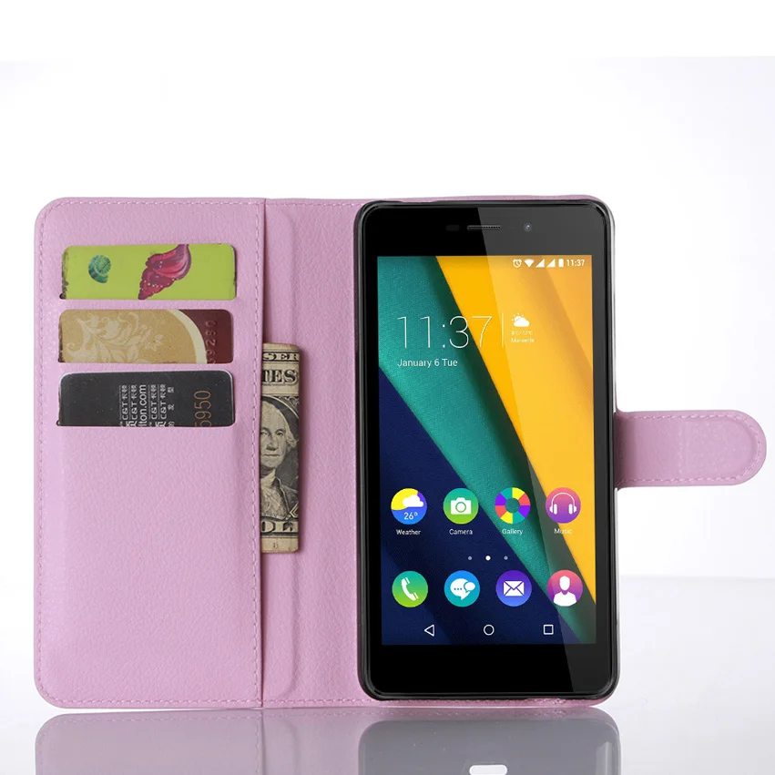 Супер искусственная кожа Coque Carcasa для Wiko мякотью fab 4 г pulpfab чехол флип из
