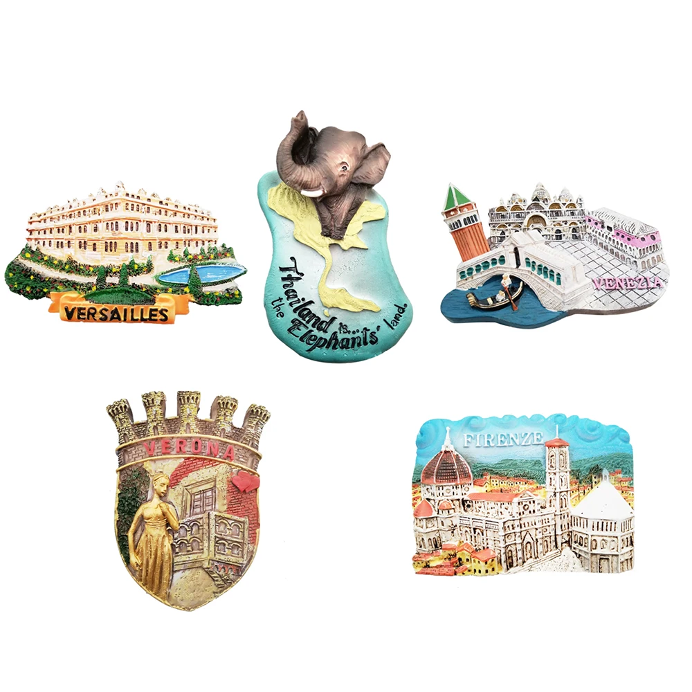 Прекрасные магниты на холодильник для детей Детская мультяшная Смола креативная