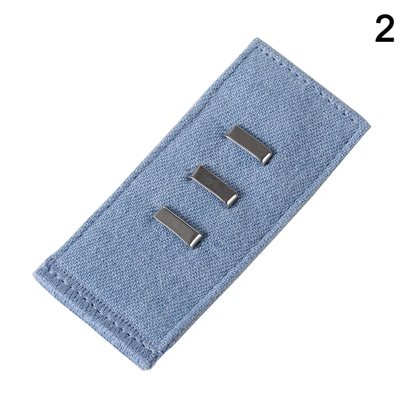 Джинсовая кнопка для удлинения талии мужчин и женщин эластичная с металлической