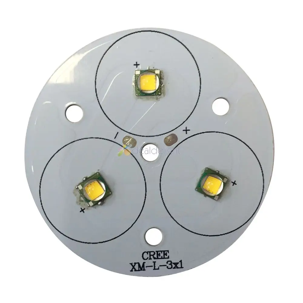 Светодиодсветильник лампа Cree XLamp 3 Series XM L2 XML2 T6 холодный белый теплый нейтральный