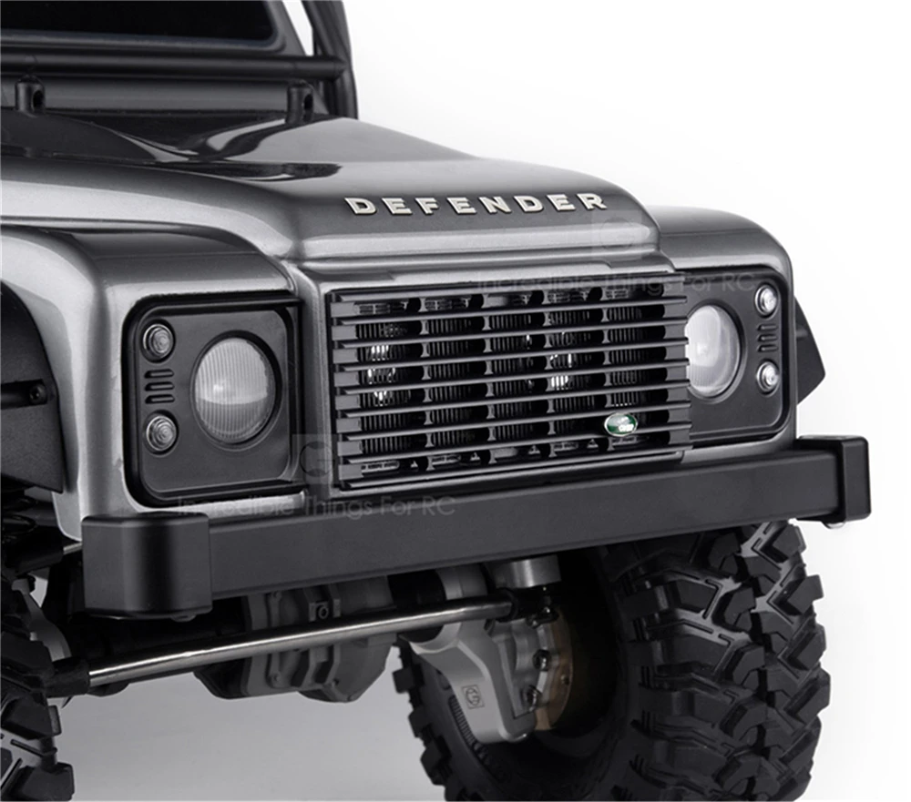 Металлическая решетка радиатора для Traxxas TRX-4 DEFENDER RC автомобилей Аксессуары для обновления радиатора Защитная крышка