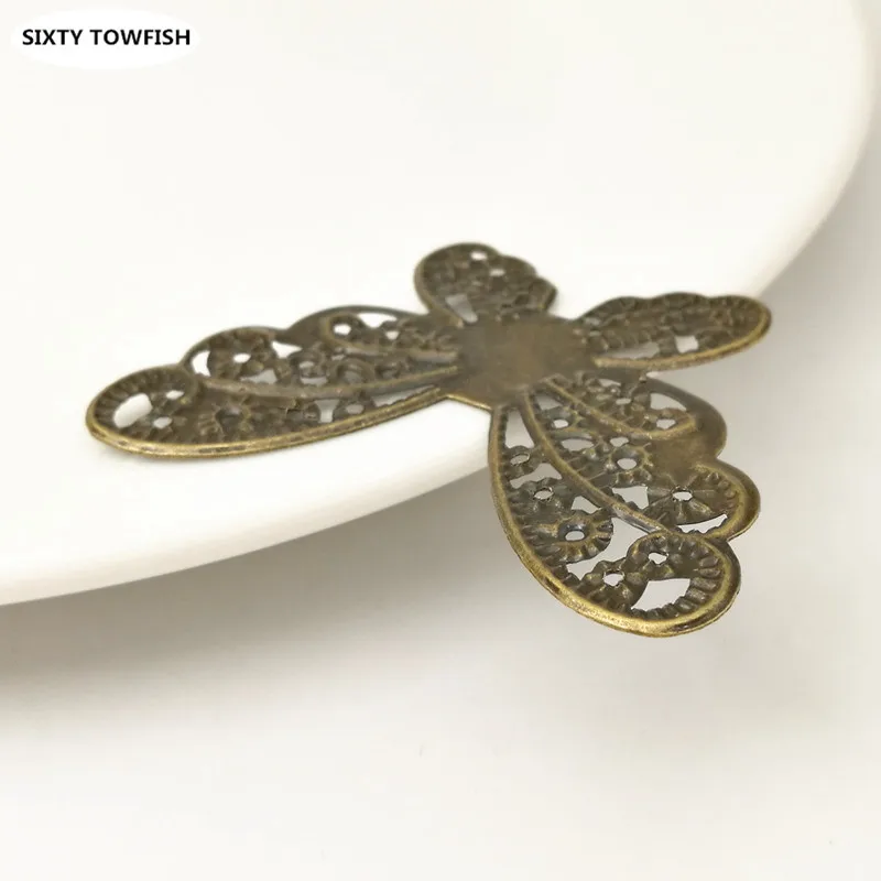 10 шт. подвески бабочки для украшений сделай сам|Ювелирная фурнитура и компоненты|