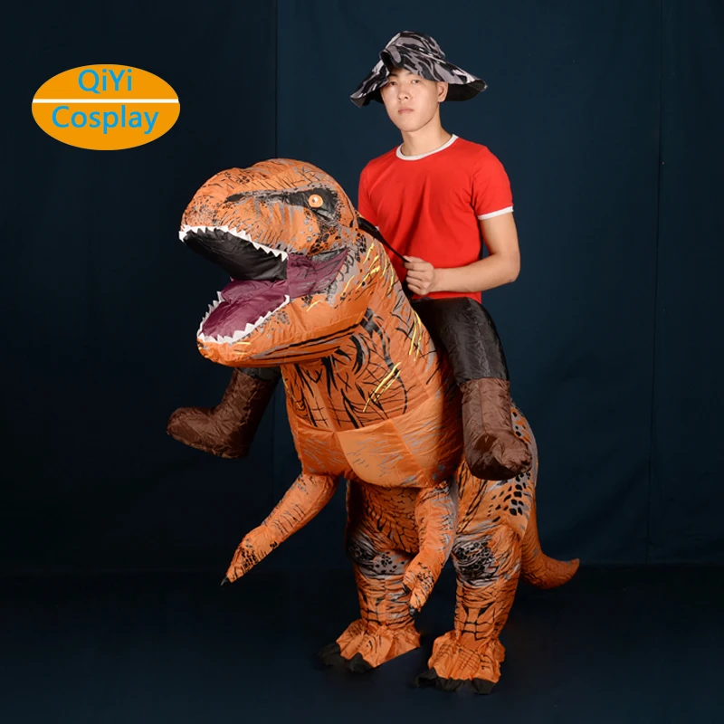 Костюм gonflable drole Costume de dinosaure Trex ventilateur d'air actionne exploser костюм для косплея на