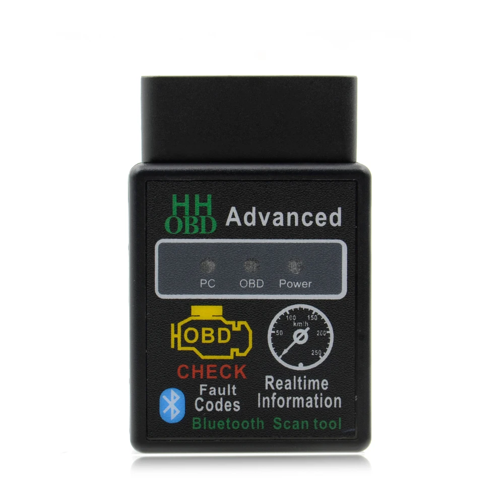 Мини ELM327 V2.1 Bluetooth HH OBD Расширенный OBDII OBD2 ELM 327 Автомобильный диагностический