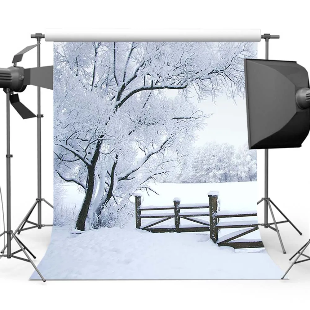 Mehofoto Белоснежка фон для фотосъемки Зимний лес фотостудии CM 6508|Фон фотосъёмки| |
