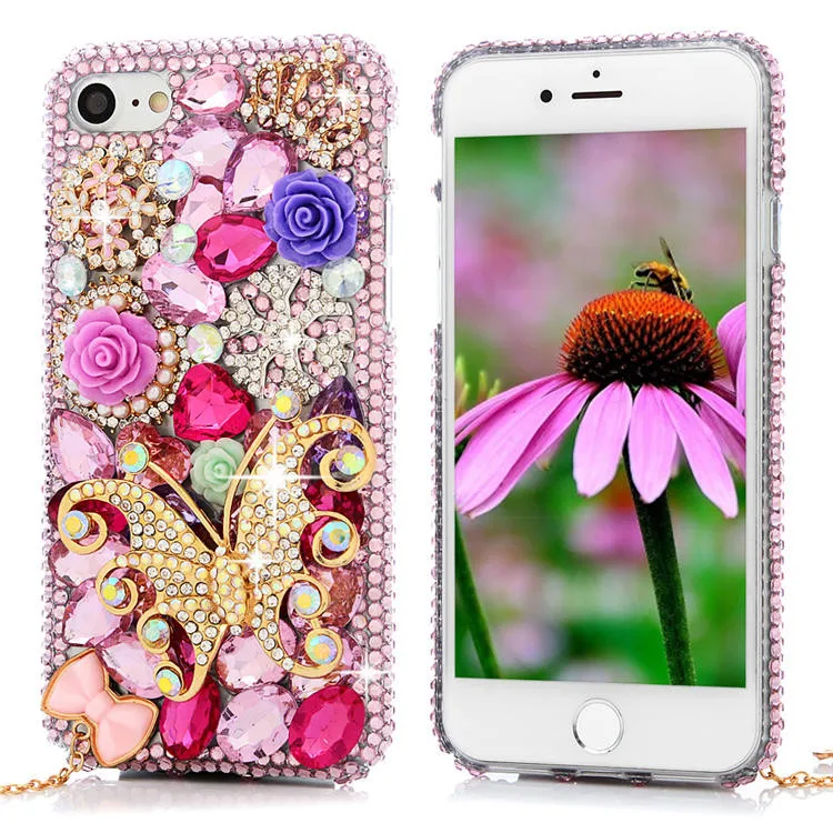 Чехол со стразами для iPhone 12 mini 11 Pro Max XR XS X SE Samsung Galaxy S21 S20 Ultra FE S10e S10 Plus Note 20 10 9|cover for