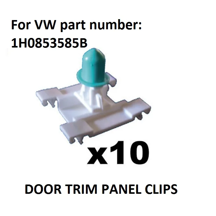 X10 OE # 1H0853585B для VW Volkswagen Golf Mk3 зажимы обшивки двери новинка|trim clips|clip trimdoor trim |
