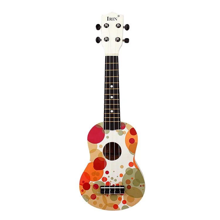 21 дюймов розовый сопрано Гавайские гитары укулеле красочные Ukelele гитары 4 струны акустическая Гавайская гитара Музыкальные инструменты