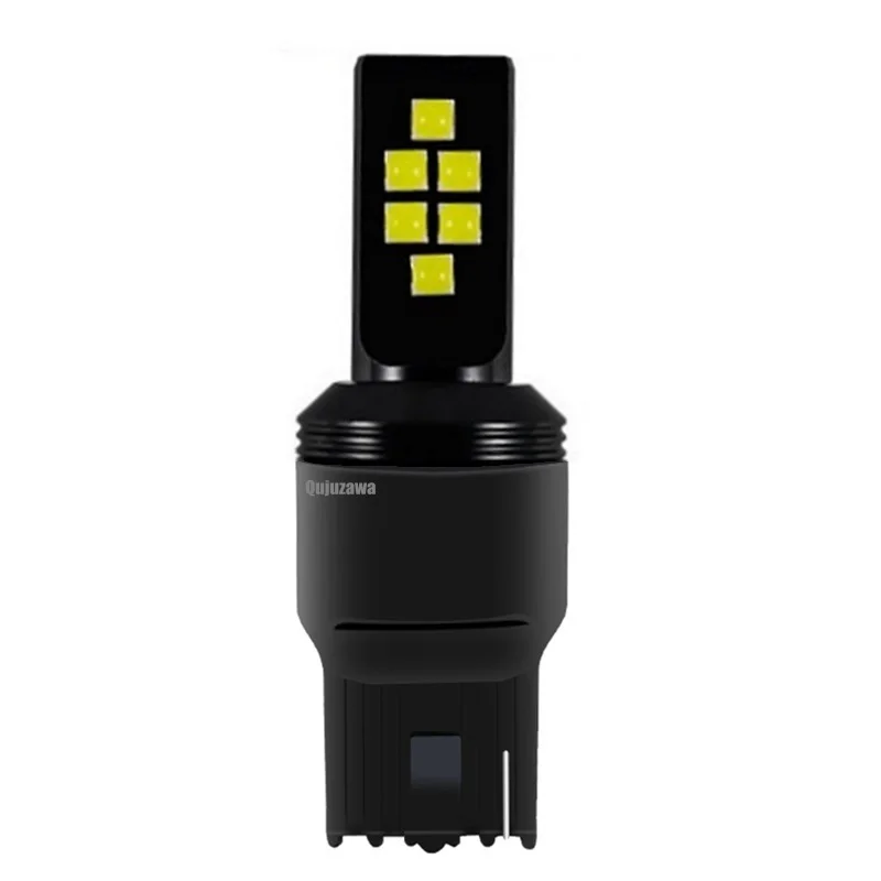 T20 7440 W21W WY21W 12 SMD CREE Chip LED Автомобильная Лампа заднего хода сигнал поворота авто
