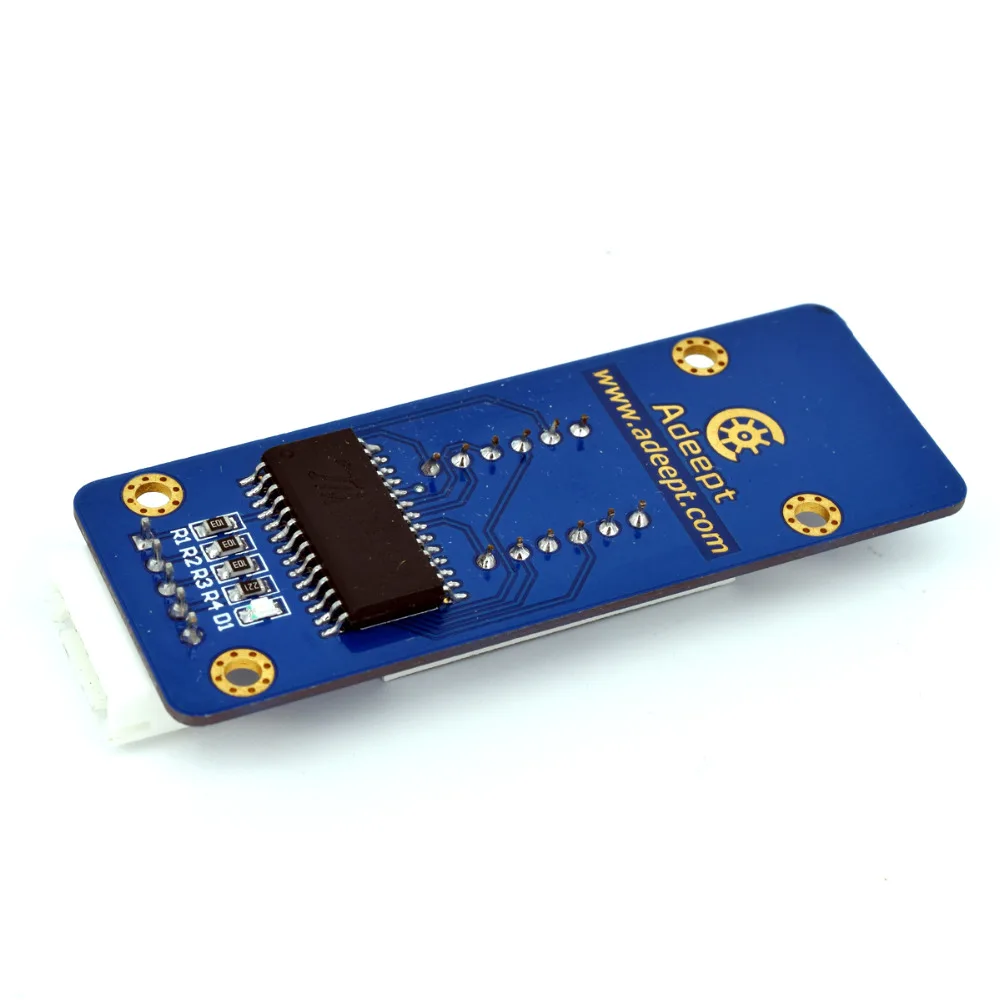 Adeept Новинка TM1638 LED 4 разрядный 7 сегментный цифровой светодиодный дисплей модуль
