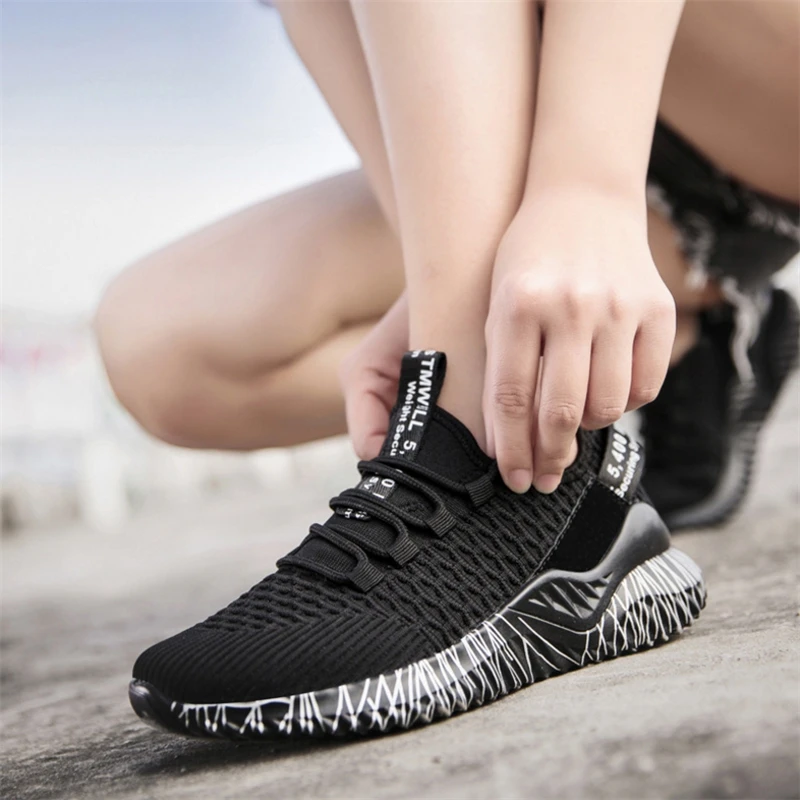 Tennis Breathable Sneakers Soft Lightweight Runni Fashion Shoes 2019 Women Low Spring-fall Espadrilles Woman Safety | Обувь