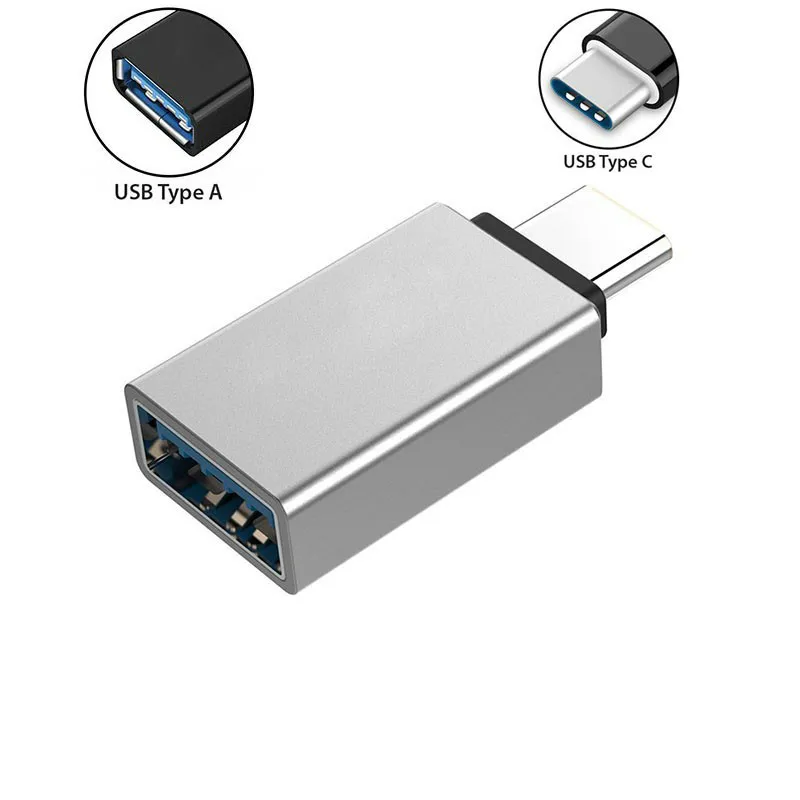 USB 3 1 type C папа 0 2 A Женский адаптер конвертер разъем OTG Зарядка Синхронизация для