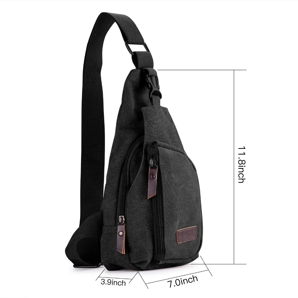

Mini Outdoor Camping Waterproof 800D nylon tactical pouch slanted across the chest for man