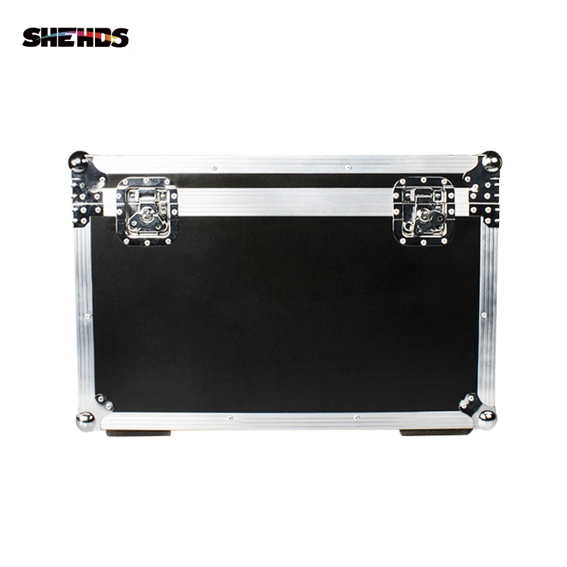 Чехол для полетов SHEHDS с 2 светодиодными балками + стирка 19x15 Вт RGBW Масштабирование