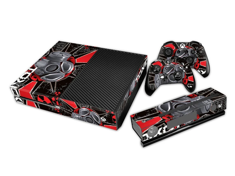 Для Microsoft XBOX ONE Кожи Стикеры + 2 ШТ. Контроллер Консольные Наклейки Защитная пленка