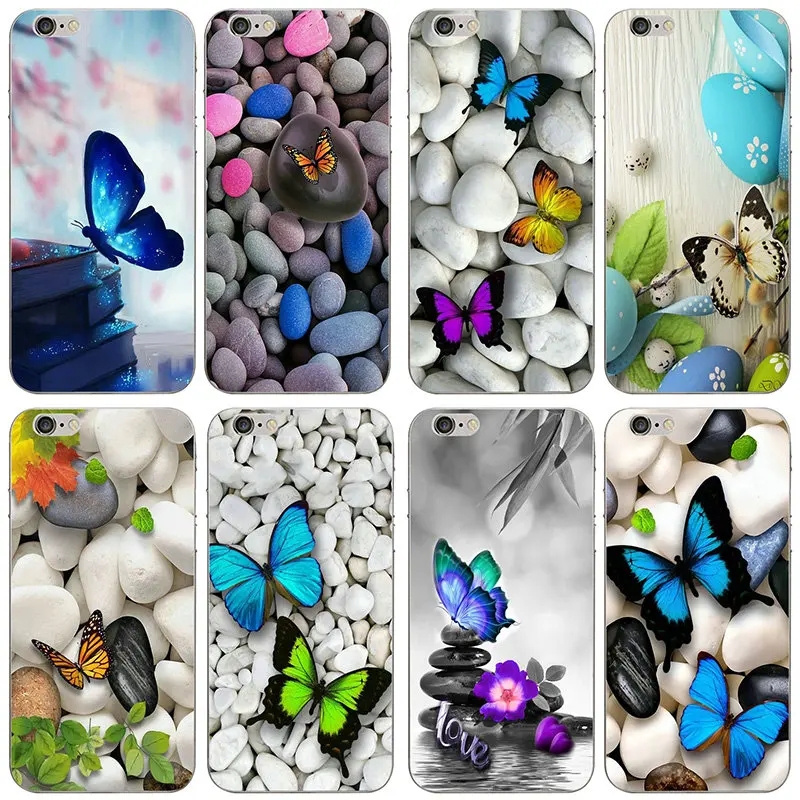 Мягкие силиконовые чехлы из ТПУ для телефона чехол iPhone 4 4S 5 SE 5C 5S 6S 7 8 Plus X XR XS Max с
