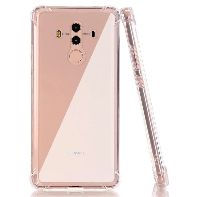 Противоударные Чехлы противоударный чехол для huawei Коврики 20 Pro P20 Lite 20X Мягкий