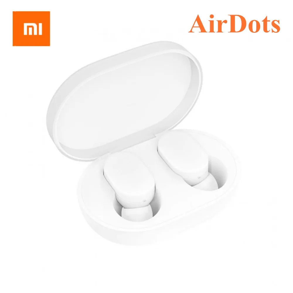 Xiaomi TWS AirDots Bluetooth наушники Молодежная версия стерео BT 5 0 с микрофоном зарядное