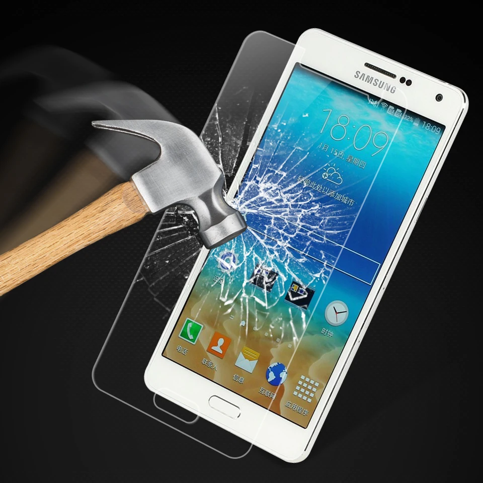 2 шт. для Стекло samsung Galaxy A7 Экран протектор Закаленное Стекло для samsung Galaxy A7 A700 защитная пленка Wolfsay