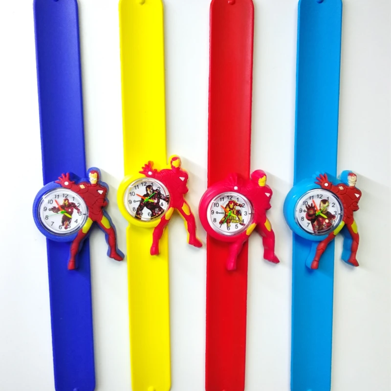 Детские часы с мультяшным рисунком Кварцевые водонепроницаемые наручные для