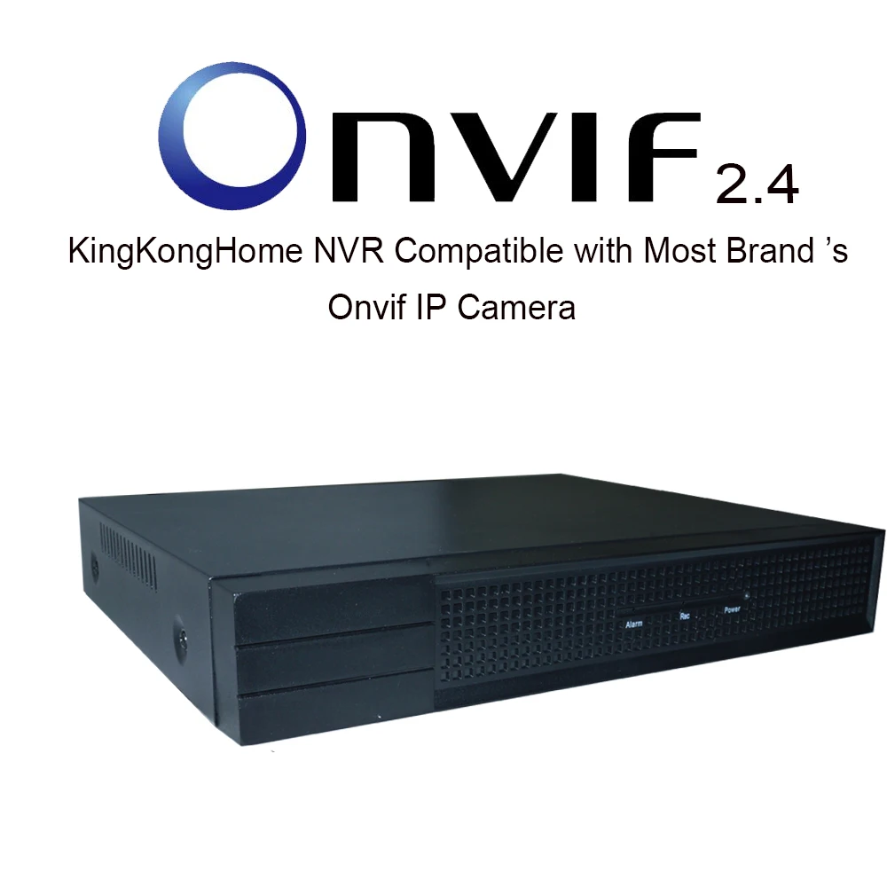 KingKongHome 4CH/8CH 1080 В P 48 802.3af POE NVR комплект системы видеонаблюдения P2P ONVIF сети