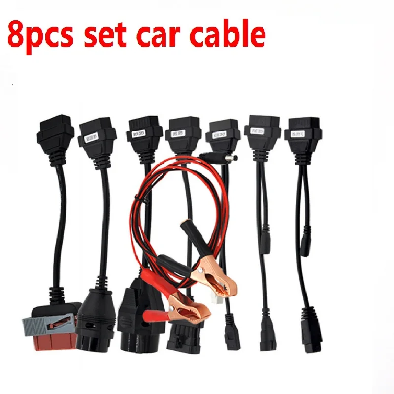 car cable TCS CDP Pro150E кабели для грузовиков Кабели-адаптеры CDP Pro obd сканер 2016R0/2015R3 bluetooth для автомобиля autocome кабель TCS CDP Pro plus - Цвет: car cable