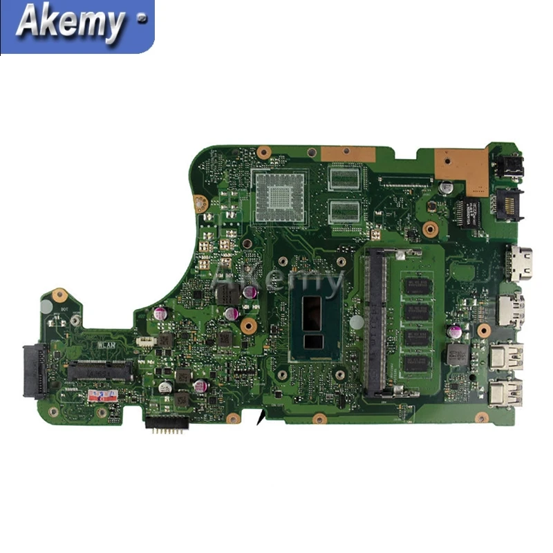 XinKaidi X555LD материнская плата для ноутбука ASUS X555LA X555LD X555LF X555LJ X555L X555 Тесты оригинальная материнская плата 4GB-RAM I3-CPU