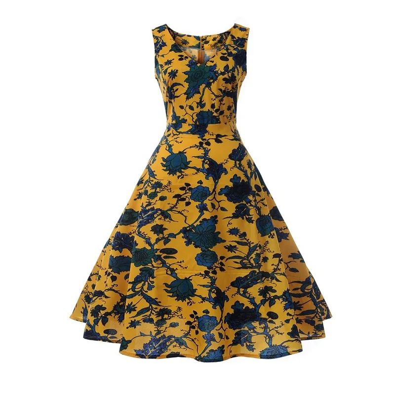 Женские платья в стиле ретро летнее сексуальное винтажное платье 50s Pinup Rockabilly