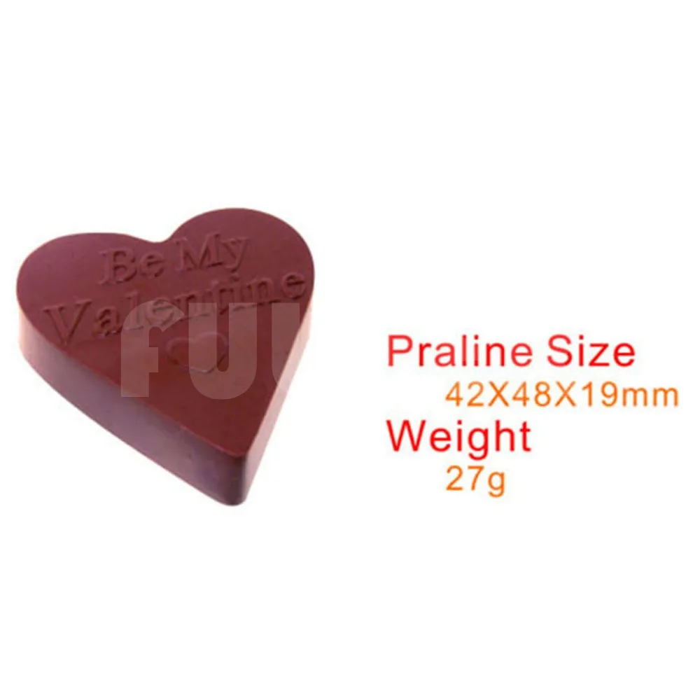 Форма для шоколада в форме сердца подарок на день Святого Валентина инструмент