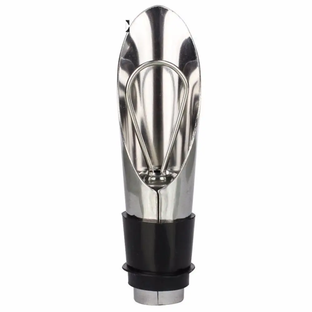 Новинка 2019 нержавеющая сталь Pourer + пробка поток бутылки вина выливной Носик