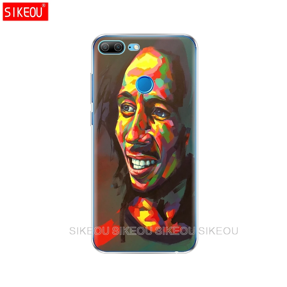 Силиконовый чехол для телефона Huawei Honor 10 V10 3c 4C 5c 5x 4A 6A 6C pro 6X 7X 6 7 8 9 LITE Bob Marley|Бамперы|