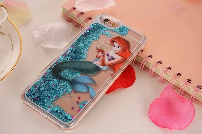Мультфильм IPhone78 плюс зыбучие пески жидкости мобильного телефона в виде ракушки X