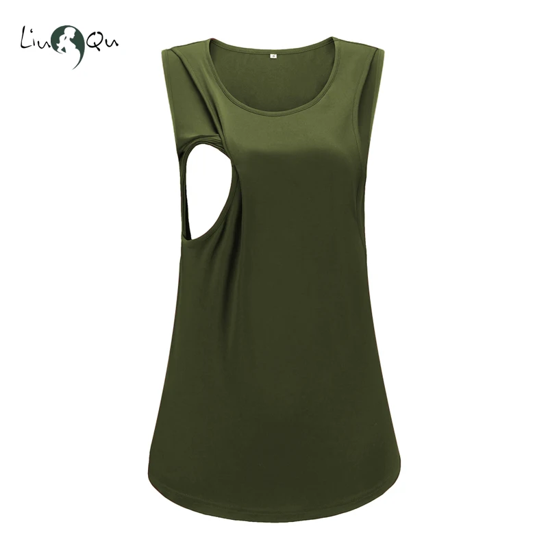 

Женская одежда для беременных майки для кормления грудью и вскармливания с открытой по бокам Топ для беременных Одежда для беременных