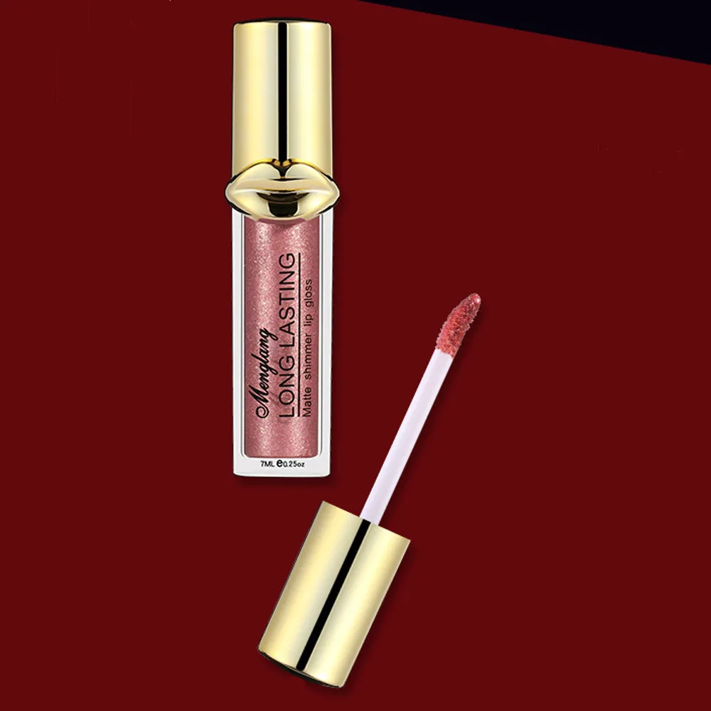 Водостойкая жидкая бархатная матовая помада макияж блеск для губ водостойкая