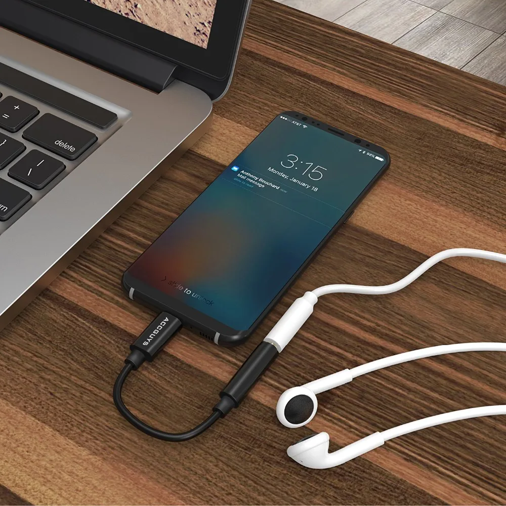 ACCGUYS USB Type C штекер 3 5 мм гнездо Aux аудио кабель адаптер наушники вызова музыка