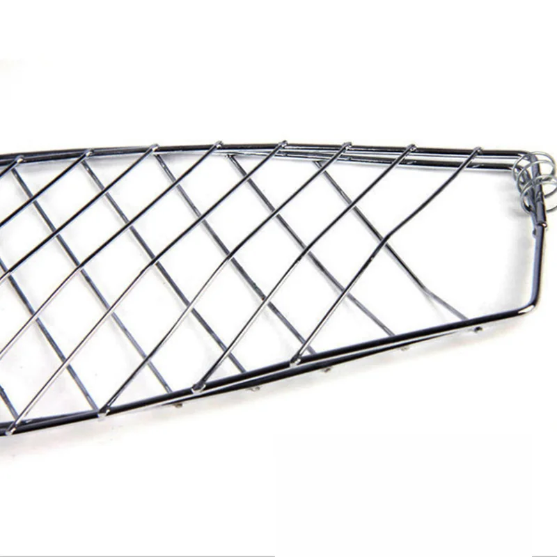 Сетка для барбекю рыбы гриль кемпинга антипригарный рыбный корзина мяса овощей