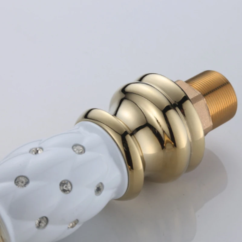 Кран для ванной комнаты смеситель хромированный полированный античный