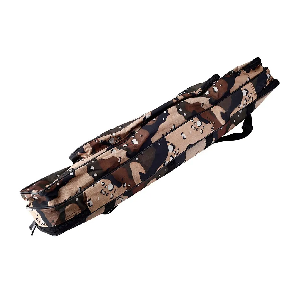 Двухслойная s Рыболовная Сумка 80 см Снасть сумка для рыбалки с двойным дном