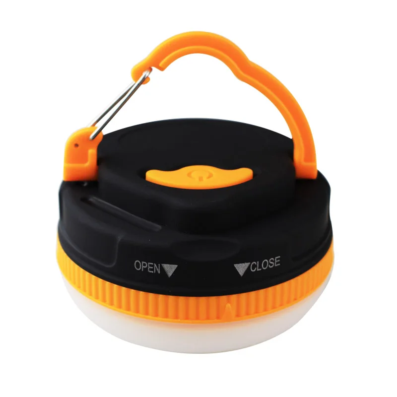 

50pcs/pack DC5V portable led night lamp camping light for emergency camping bedroom warm white powered by 3*AAA battery