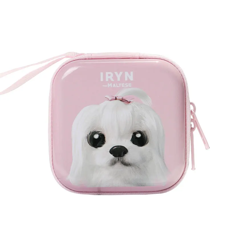 TOPSTHINK Cue квадратный портативный металлический канцелярский чехол для хранения на