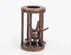 Настольная новинка, классический металлический 3D-пазл в виде ловушки со спутником, головоломка для мозга, игра-головоломка для взрослых и детей