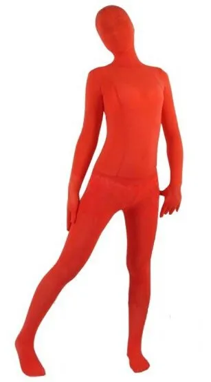 (V008) красные бархатные прозрачные колготки унисекс Фетиш Zentai костюмы |