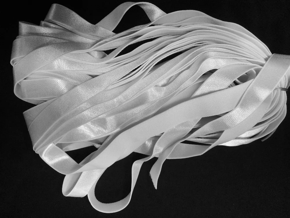 Черная/белая эластичная плюшевая лента для нижнего белья Ширина 20 метров 2 см|tape