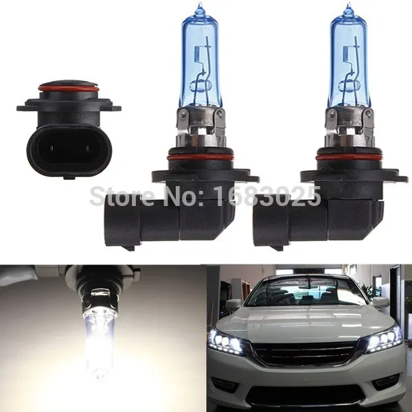 Лучшая цена белый HB3 9005 100 Вт ксенон для HID галогеновые лампы автомобильные