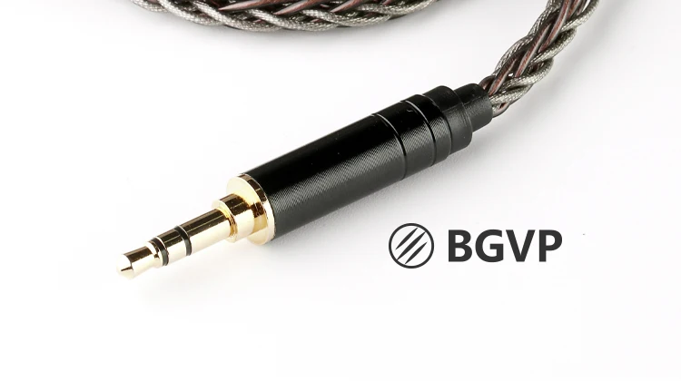 BGVP 2,5/3,5/4,4 мм 6N 8 ядро «Холодное сердце» OCC+ серебро Фольга Смешанная Плетеный MMCX кабель для наушников для SE846 DM6 диметилглицын Hi-Fi наушники "сделай сам"