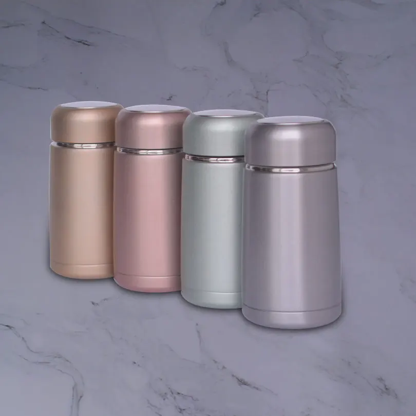 Мини офисные вакуумные сохраняющие тепло чашки из нержавеющей стали