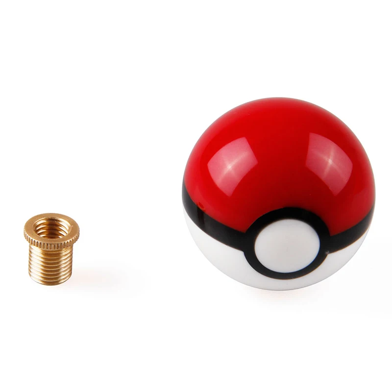 1 предмет Poke Ball Шестерни рукоятка рычага переключения передач с адаптерами