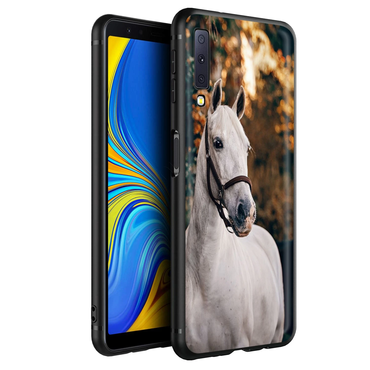 Чехол для Samsung Galaxy J6 A9 A8 A7 A70 A6 A5 A50 A40 A30 A3 A10 A51 A71 A81 A91 2018 | Мобильные телефоны и