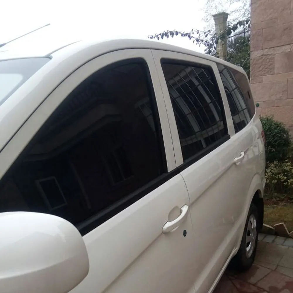 0.5X3 M Темно черная автомобильная пленка для окна защиты от солнечных лучей